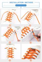 Cordones Elásticos Sin Nudo Para Zapatos Con Cápula De Aluminio Para Niños Y Adultos Zapatillas Cuerdas De Zapatilla Rápidas Semicírculo Cordones Lazos Desenlazados - details 0