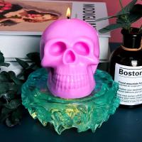 Molde De Silicona 3D De Cráneo Para Velas Y Jabón DIY Herramienta De Cera Epoxy Para Decoración De Halloween Regalos Para El Hogar - details 4