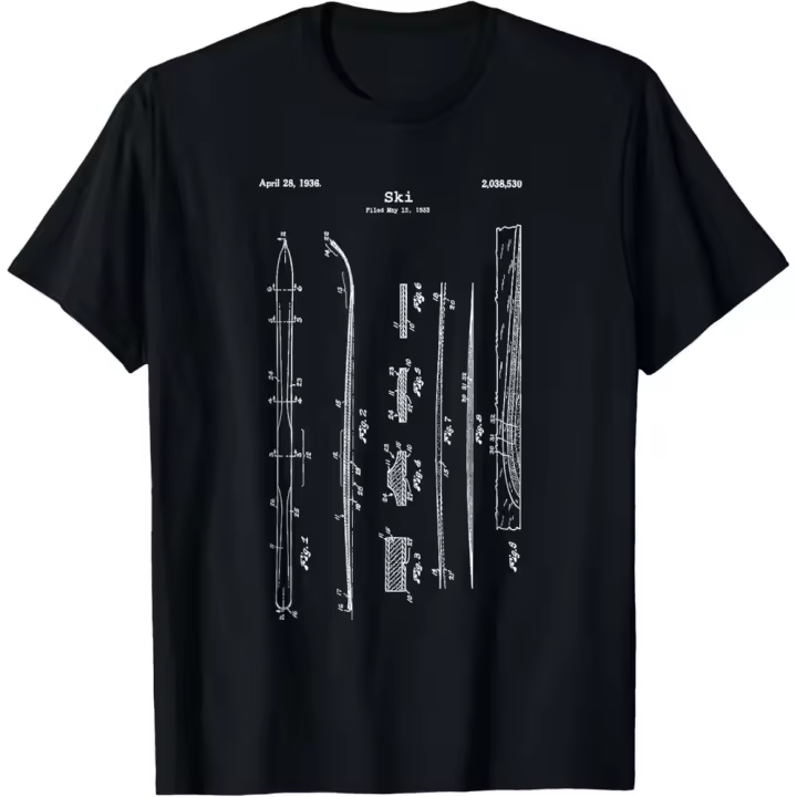 Camiseta de Manga Corta, 100% Algodón, Ropa Unisex para Hombres y Mujeres en 5 Tallas, Camiseta Negra, Cuello redondo con estampado. - 1