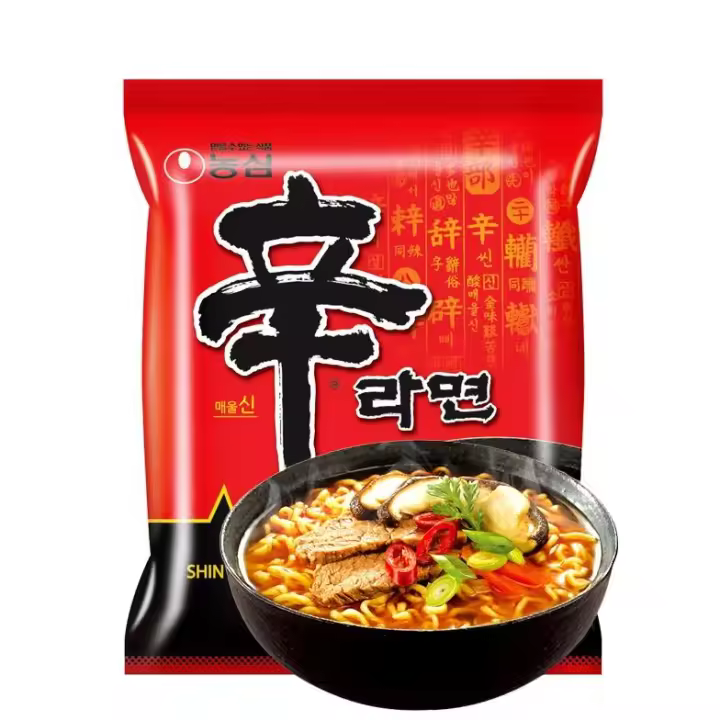 ASIAMARKET Nongshim Neoguri Noodles Ramen Fideos Picantes Tradicionales Instantáneos De Estilo Coreano, Varios Sabores, Vegetariano, Kimchi, Spicy Seafood (Marisco Picante) ,   Seafood (Marisco Picante Con Fideo Udon ), RAMYUN PICANTE, 1 o 3 o 5 - 1