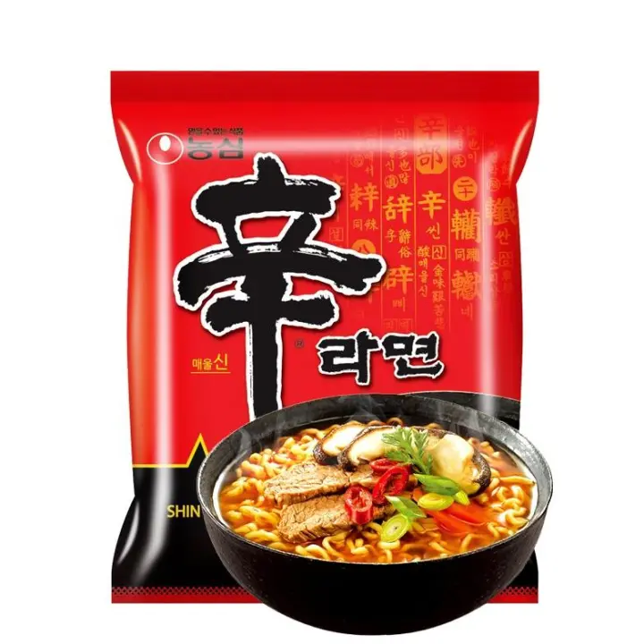 ASIAMARKET Nongshim Neoguri Noodles Ramen Fideos Picantes Tradicionales Instantáneos De Estilo Coreano, Varios Sabores, Vegetariano, Kimchi, Spicy Seafood (Marisco Picante) ,   Seafood (Marisco Picante Con Fideo Udon ), RAMYUN PICANTE, 1 o 3 o 5 - 1