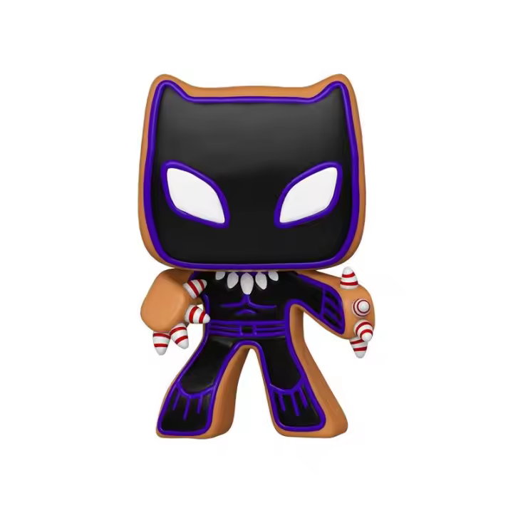 Funko POP! Marvel - 937 Holiday - Black Panther - Marvel - Figura Coleccionable Oficial - Juguete para Niños y Adultos - Fans - Diversidad de Personajes y Temáticas - 1