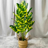 Planta Artificial De Banano Verde Grande 86-120cm Decoración Para Interior Y Exterior Ideal Para Bodas Y Jardines - details 23