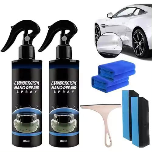 Nano spray de reparación, nano spray de reparación de arañazos de coche, nano spray de eliminación de arañazos de coche, nano spray de reparación de arañazos de coche (2 unidades) - 1