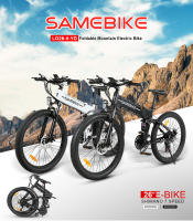 Samebike Radios de lo26-II-FT-YD Rueda 48v14ah plegable Bicicleta Eléctrica de Montaña con Bathería de Lithium de 21 velmodades - details 0