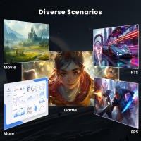 KTC Monitor Gaming 27 Pulgadas, Monitores PC Fast IPS 1440p 100Hz, Monitor de Ordenador  1ms GTG, HDR Vertical/HDMI/USB C/DP, FreeSync y G-Sync, inclinación Ajustable en Altura, H27T27 mejor precio - details 8