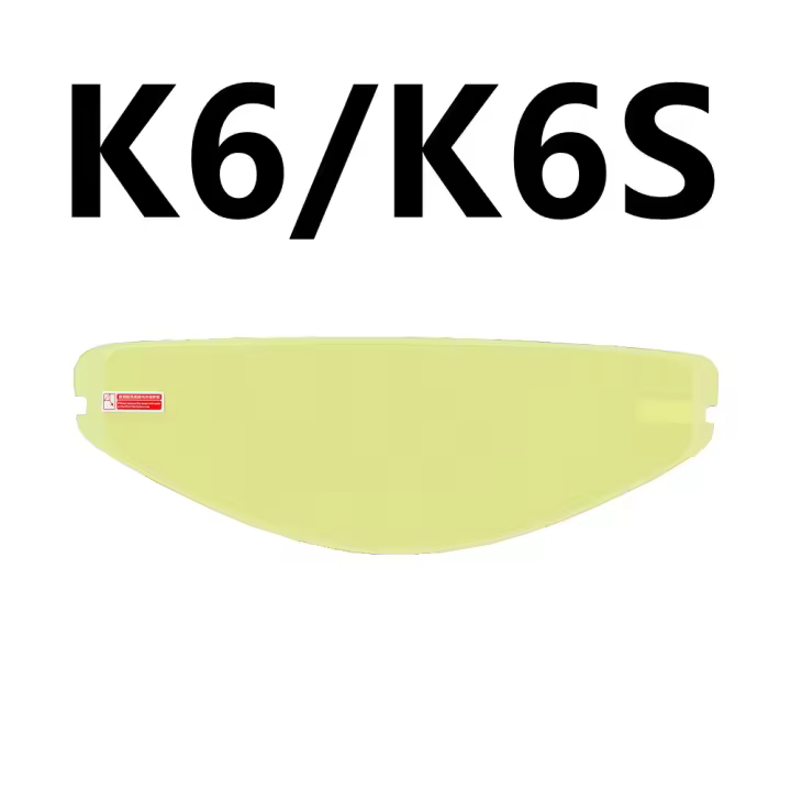 Pegatina De Vidrio Antiniebla Para Casco Motocicleta AGV K6/K6S Película Antiniebla Accesorio De Partes Del Casco - 1