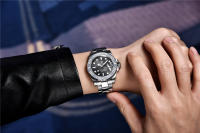 Reloj Mecánico Para Hombre PAGANI DESIGN PD-1651 V3 Con Cristal De Zafiro Resistente Al Agua Acero Inoxidable NH35 Movimiento Automático - details 27