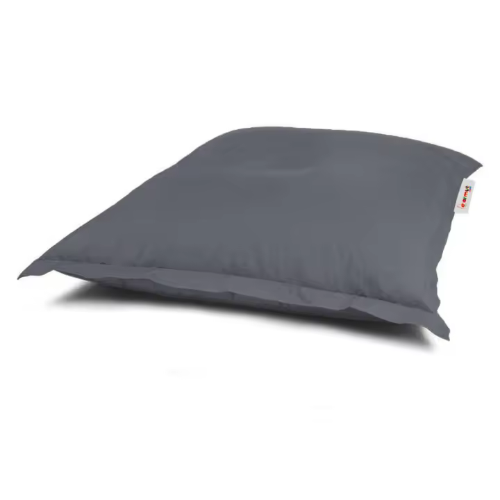 Cojín Pouf Wellhome 100x100 Humo Reciclado Alta Densidad Resistente Al Agua - 1