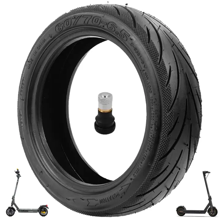 HORO.ES Neumáticos de repuesto para Smartgyro K2 y Ninebot Max G30, neumáticos de goma 60/70-6.5, neumáticos sin cámara Tubeless - 1