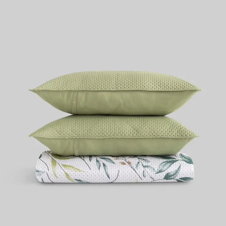 Colcha LlarTextil Estampada Mariola - El Estilo que Necesitas - Fundas de Almohada Incluidas - 1