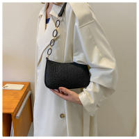 Bolso De Lujo Para Mujer Con Diseño De Axila En Piel De Goma Estilo Fashion Pequeño Cuadrado Con Cremallera Y Correa Cruzada - details 14