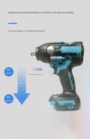 Industrial Grade] 600N-m alto par tecnología alemana llaves eléctricas sin escobillas Llaves de impacto recargables para gasolina/construcción/mantenimiento pesado Alta eficiencia y durabilidad - details 6