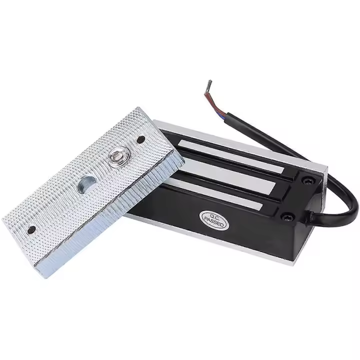 Cerradura de puerta electrónica, cerradura de puerta magnética para la puerta de madera, cajón de cristal del Gabinete de la puerta Cerradura eléctrica, cerradura de puerta magnética 60kg - 1