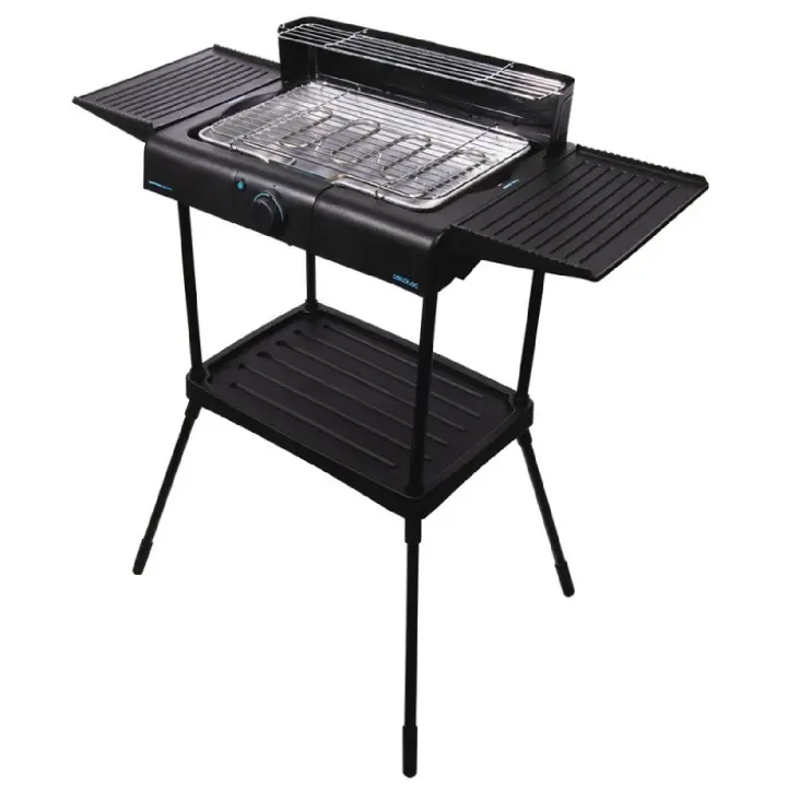 Cecotec Barbacoa Eléctrica Perfectsteak 4250 Stand. Altura Ajustable. Parrilla de Acero Inoxidable. - 1