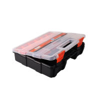 KMT Caja De Herramientas Portátil Con Compartimento Removible 1pc Caja De Plástico De 8 Tamaños Diferentes Organizador De Trabajo - details 11