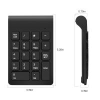 Lefon Teclado Numérico Inalámbrico 2.4G Mini Para Laptop PC Notebook 18 Teclas Estilo Slim Sin Retroiluminación Para Contabilidad Y Banca - details 5