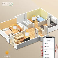 Termostato De Calentamiento Wifi Tuya Para Suelo Calentado Digital Regulador De Temperatura Alexa Google Home 220V 16A Color Blanco Y Negro - details 4