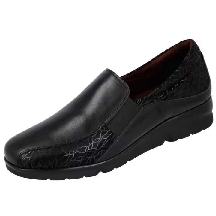 Shoes Zapatos Planos marca Pitillos para mujer en color negro - 1