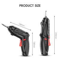Juego De Herramientas Eléctricas Para El Hogar Mini Taladro Y Destornillador Sin Cable De Batería 4.2V Para Mantenimiento Y Reparación - details 3