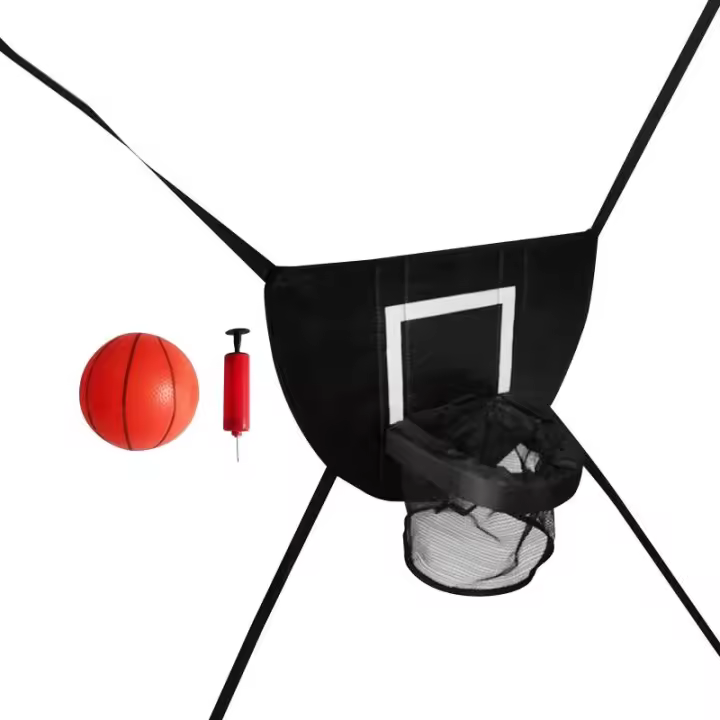Anillo De Baloncesto Para Trampolín Instalación Fácil Juego Deportivo Para Todas Las Edades Accesorio De Trampolín Para Niños - 1