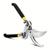 Tijeras De Podar De Acero Pesado Deli Con Hoja Curva Para Jardín Podadores De Mano Para Arbustos Y Enredaderas Tamaño 8'' - details 0