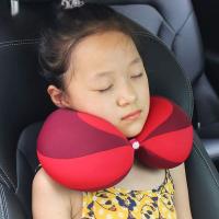 Almohada de viaje para niños. Almohada cervical en forma de U. Almohada para apoyar la cabeza. Cojín para apoyar la cabeza. - details 1