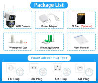 Cámara De Seguridad IP WIFI Para El Hogar 12MP Tríptico Lente 10x Zoom Vídeo HD Vigilancia CCTV Exterior Cámara De Seguridad Inalámbrica Yoosee - details 1