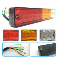 Luz De Caucho 12V Para Coche Par De Luces Traseras LED Indicador De Freno Y Señal De Giro Para Camión Y Remolque Material ABS - details 6