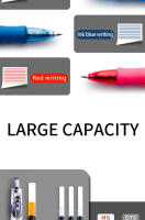 M&G Set De Bolígrafos De Gel Retráctiles 0.5mm En Colores Negro Rojo Y Azul Para Escritura En Oficina Y Escuela Suministros De Papelería - details 4
