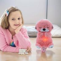 Oso De Peluche Para Bebé Con Música Y Luz Companion De Sueño Suave Otters Soothing Regalo Para Niños Y Niñas Relleno De Algodón PP - details 28