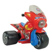 INJUSA - Quad Eléctrico Infantil Samurai Patrulla Canina, Trimoto a Batería para Niños de 1 a 3 Años, Batería 6V, Pedal Acelerador, Freno Eléctrico, Ruedas Anchas de Plástico, Luces LED, Velocidad máx. 3 km/h, Color Rojo, Licencia Oficial Paw Patrol - details 0