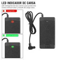HORO.ES Cargador Patinete Xiaomi 4 Ultra, 4 Pro 2nd Gen, 5, 5 Pro, Cargador Patinete Electrico 54.6V-2A - details 3