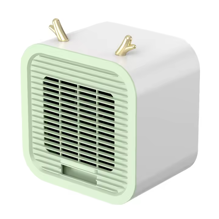 Ventilador de aire acondicionado USB portátil de bajo consumo, ventilador de refrigeración con agua helada, práctico ventilador de escritorio de 3 velocidades, ventilador de mano, ventilador de escritorio, adecuado para uso doméstico y de oficina - 1