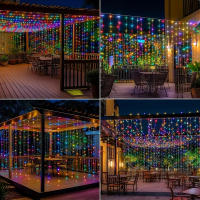 Luces De Encaje LED Con Control Remoto 8 Modos Decoración Para Jardín Casa Patio Fiesta Bodas Exterior Forma DIY Fuente De Alimentación DC Voltaje 5V - details 20