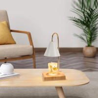 Lámpara Calentadora De Velas Con Timer Y Dimmer Para Decoración De Habitación Luz De Mesa Creativa Aromaterapia Regalo - details 18