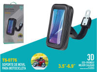 Soporte de teléfonos móvil impermeable universal para motocicleta 360 rotacion,pantalla táctil,funda para tamaño de pantalla ahsta 6.9' - details 0