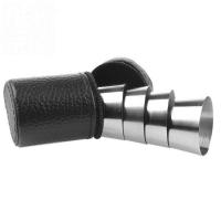 Juego De 4/6 Copas De Viaje Prácticas Y Portátiles De Acero Inoxidable Mini Para Vino Y Whisky Con Estuche 30ml/70ml Eco-amigable Universal - details 9