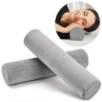Almohada De Memoria Para El Cuello 1pc Bolster De Espuma Para Dormir Soporte Para Espalda Y Piernas Uso En Yoga - details 0