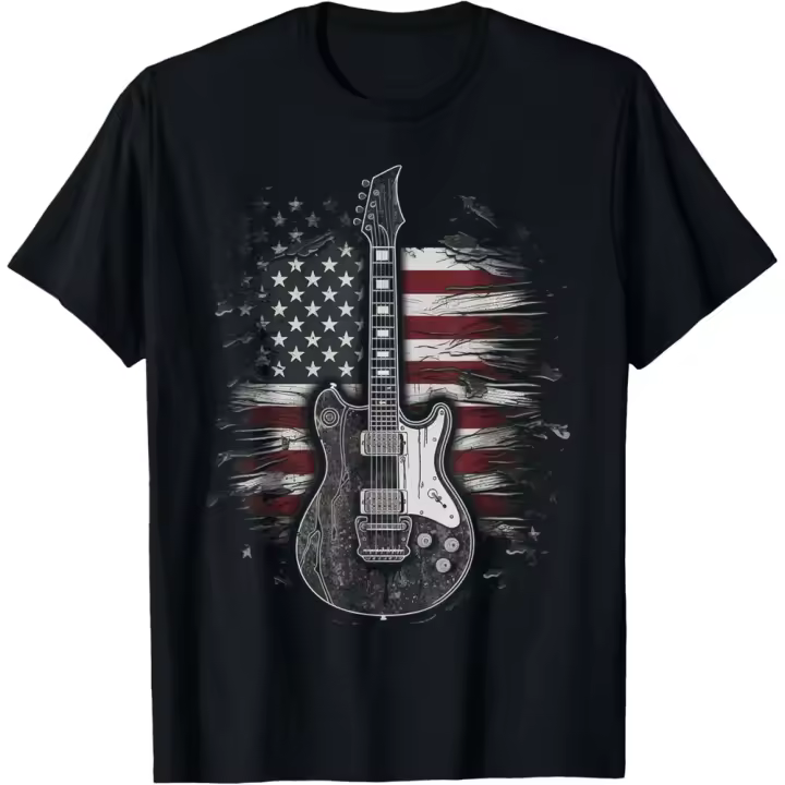 Camiseta de Manga Corta, 100% Algodón, Ropa Unisex para Hombres y Mujeres en 5 Tallas, Camiseta Negra ESTAMPADA, Cuello redondo. - 1