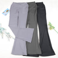 CHRLEISURE Leggings De Piso Completo Con Bolsillos Y Punta Abierta Para Mujer Pantalones De Yoga Elásticos Con Efecto Levantador De Glúteos - details 3