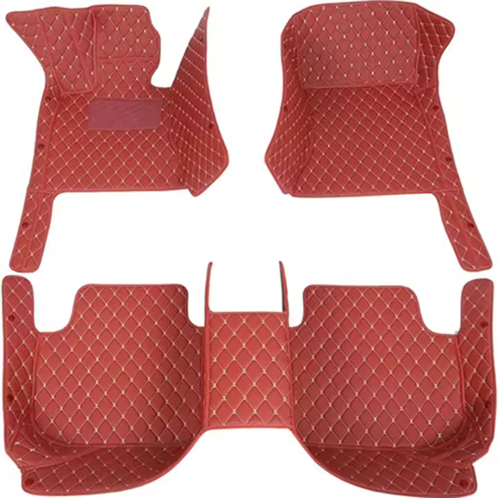Alfombrilla de coche de doble capa para Kia Sorento MQ4 2021 2022 2023, alfombrillas de cuero impermeables para gatos, accesorios para automóviles - 1