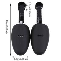 Pareja De Árboles De Zapatos Ajustables De Plástico Para Mujeres Y Hombres Negro Unisex Moda Formador Y Estirador De Calidad Superior - details 7
