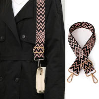 Correa De Bandolera Ancha De Nylon Ajustable Para Mujer Accesorio De Bolsos Correa De Reemplazo Suave Correa De Bandolera Correa De Cadena - details 4