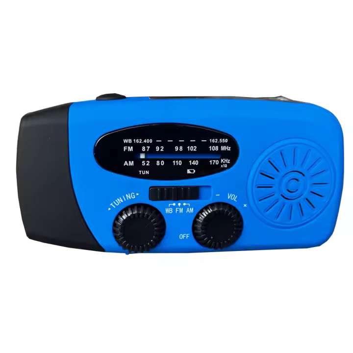 MOV-Multicultural radio de la manivela del poder de la manivela de radio de emergencia Multiband Radio y reproductores de CD - 1