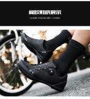 Zapatillas De Ciclismo Unisex MTB Con Cleat Para Road Dirt Bike Flat Racing Zapatos De Bicicleta De Montaña SPD Para Hombres Y Mujeres - details 8