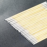 Cotonete De Madera Con Puntas Agudas Doble Final Para Microtejido Cotonetes De Algodón Para Retirar Maquillaje Eco-amigable Pack De 50/100/200/300/400 - details 0