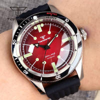 Reloj De Buceo Automático Tandorio 40mm Cristal De Zafiro Domado Acero Inoxidable Luminoso Resistente Al Agua 20BAR Masculino - details 5