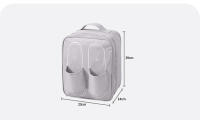 Bolsa De Almacenamiento Para Zapatos De Viaje Fabricada En Nylon Impermeable Y Antipolvo Essencial De Viaje Cubierta De Zapatos Para El Hogar - details 1