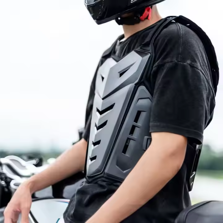 Chaqueta De Motocicleta Protector De Torso Y Pecho Para Hombres Y Mujeres Equipo De Seguridad Anticaída Para Off-Road Dirt Bike Moto Vest - 1